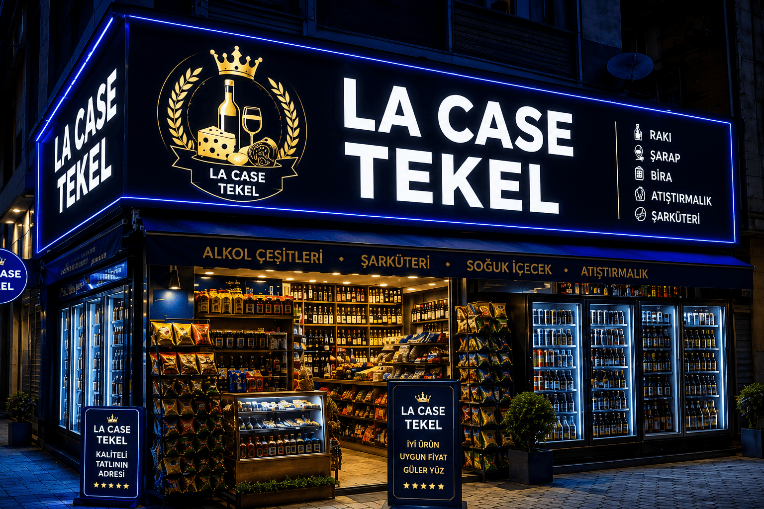 Açık Tekel 7/24 Dükkan